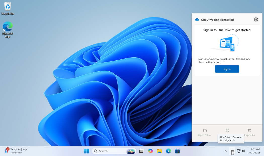 How to Sync OneDrive on Windows