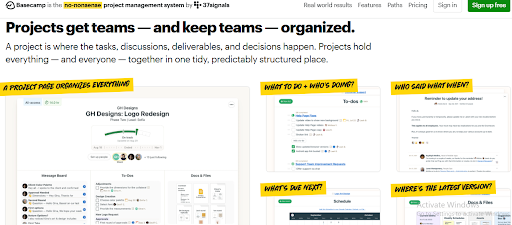 basecamp (Jira vs Basecamp)