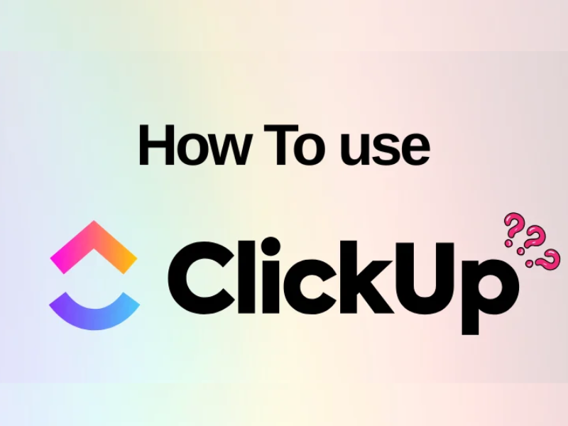 how to use clickup